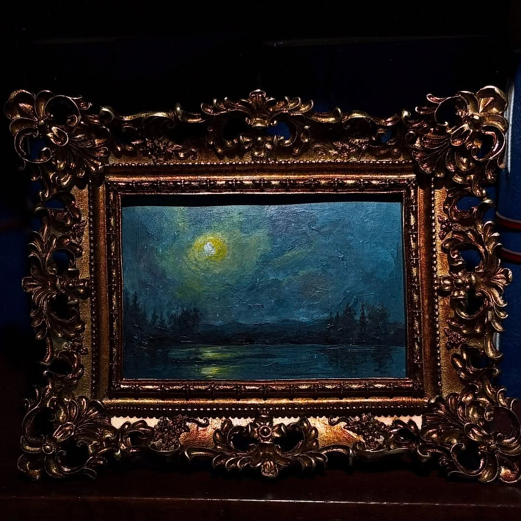 'Сартай шөнө' жаазтай уран зураг